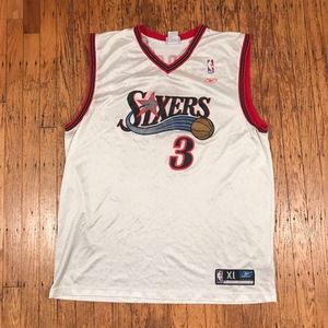 Allen Iverson Philadelphia Sixers Reebok Jersey